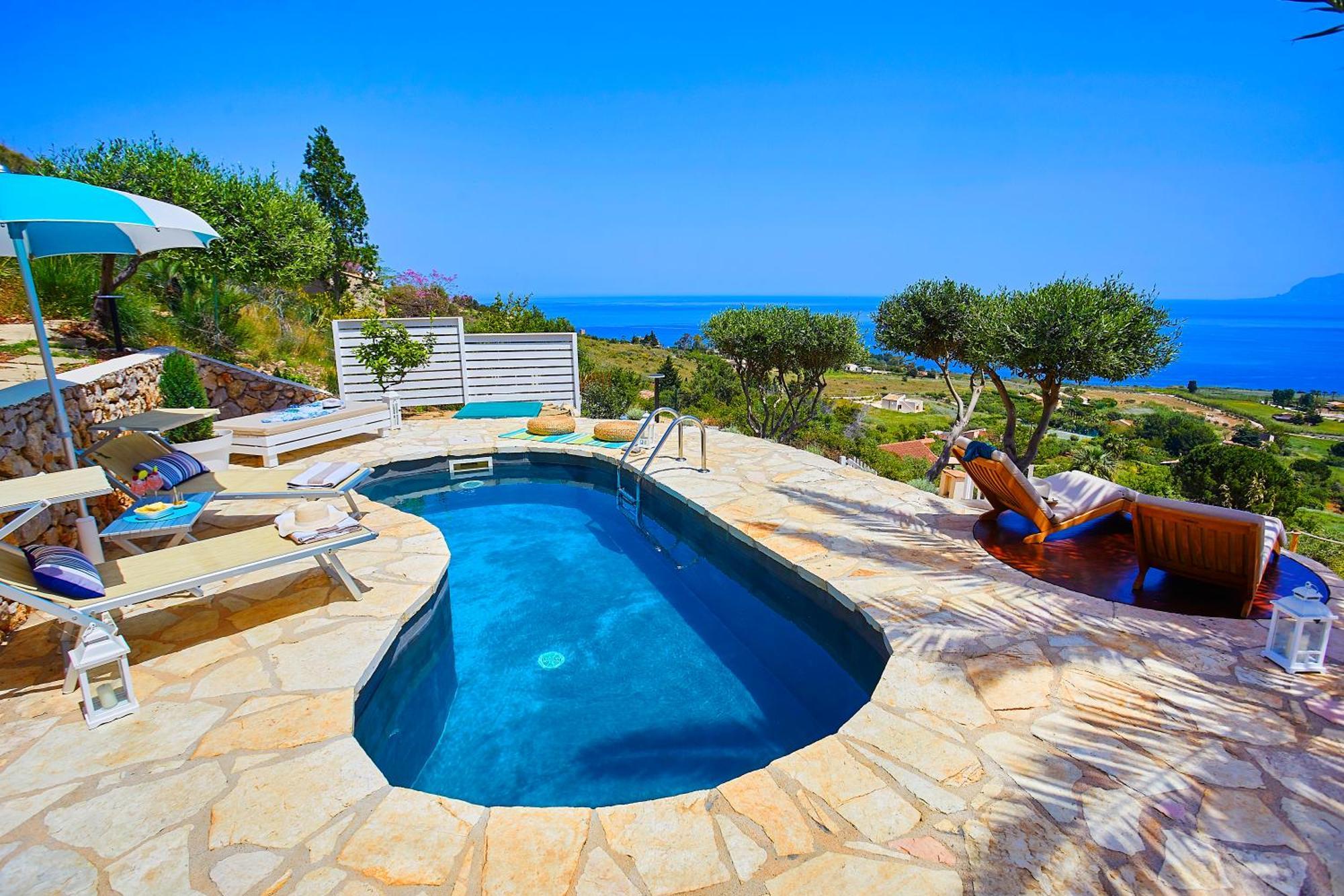 Villa Brezza Marina - Scopello-Villas Scopello  Zewnętrze zdjęcie